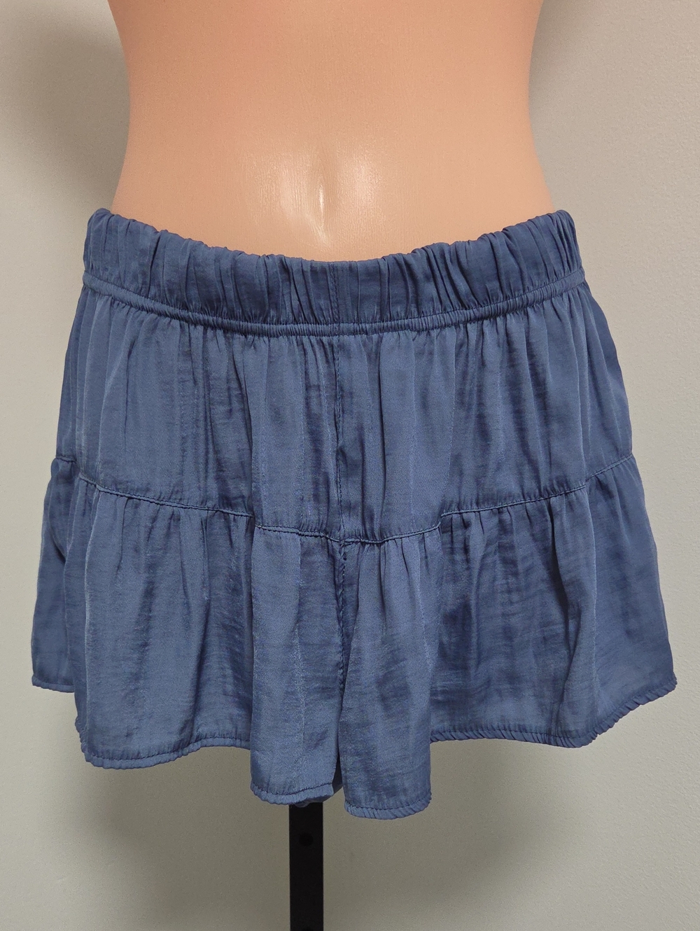 Tiered Flutter Lounge Shorts